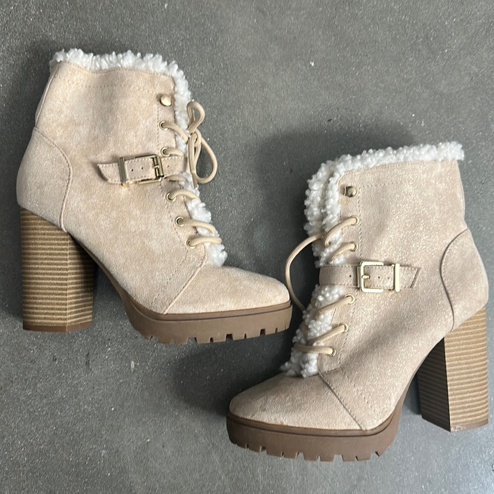 Express Winter Heeled Ankle booties